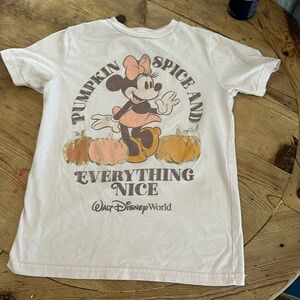 Disney fall shirt